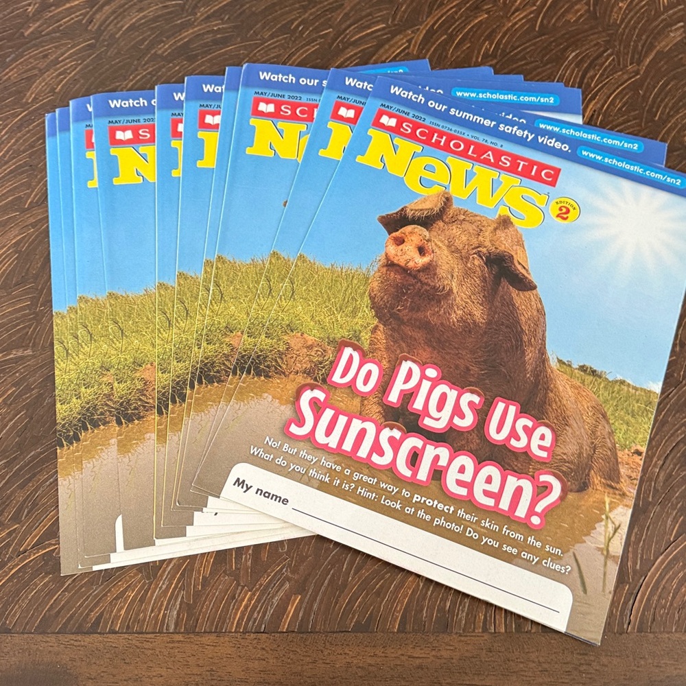 Scholastic News Magazine- 4 in 1